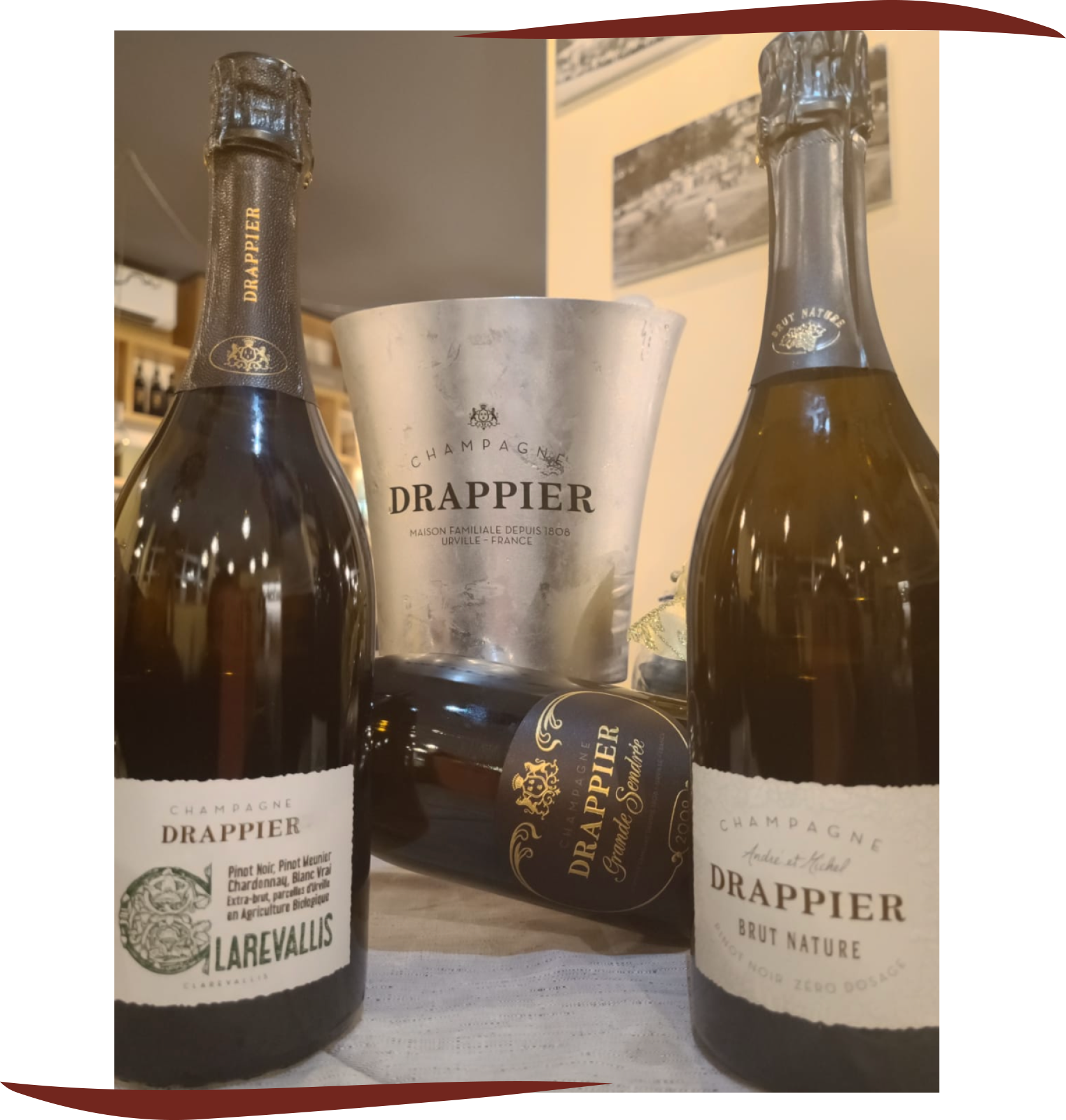 Selezione di Vini e Champagne Ristorante a Castiglioncello