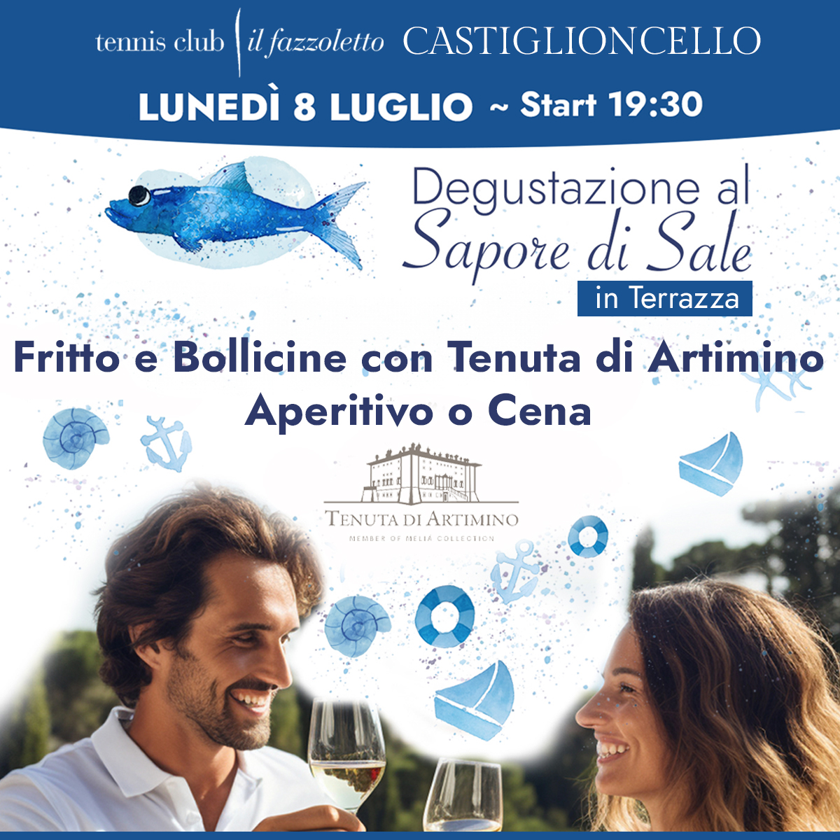 Degustazione di Vini al Tennis Club Castiglioncello